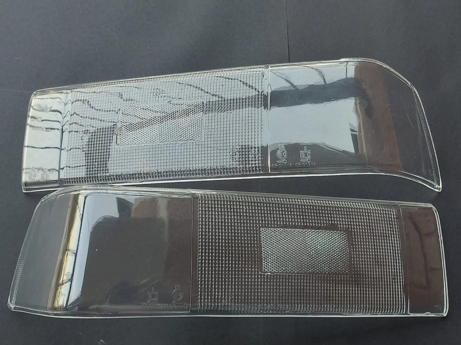 NTXGlow clear tail light lenses for 1988-1991 Honda Civic EF9 JDM EEM, showing the transparent lens design.