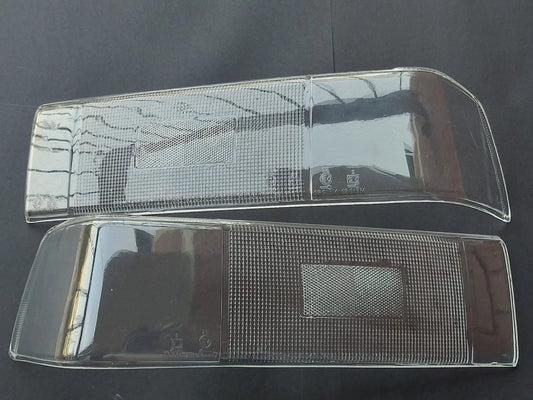 NTXGlow clear tail light lenses for 1988-1991 Honda Civic EF9 JDM EEM, showing the transparent lens design.