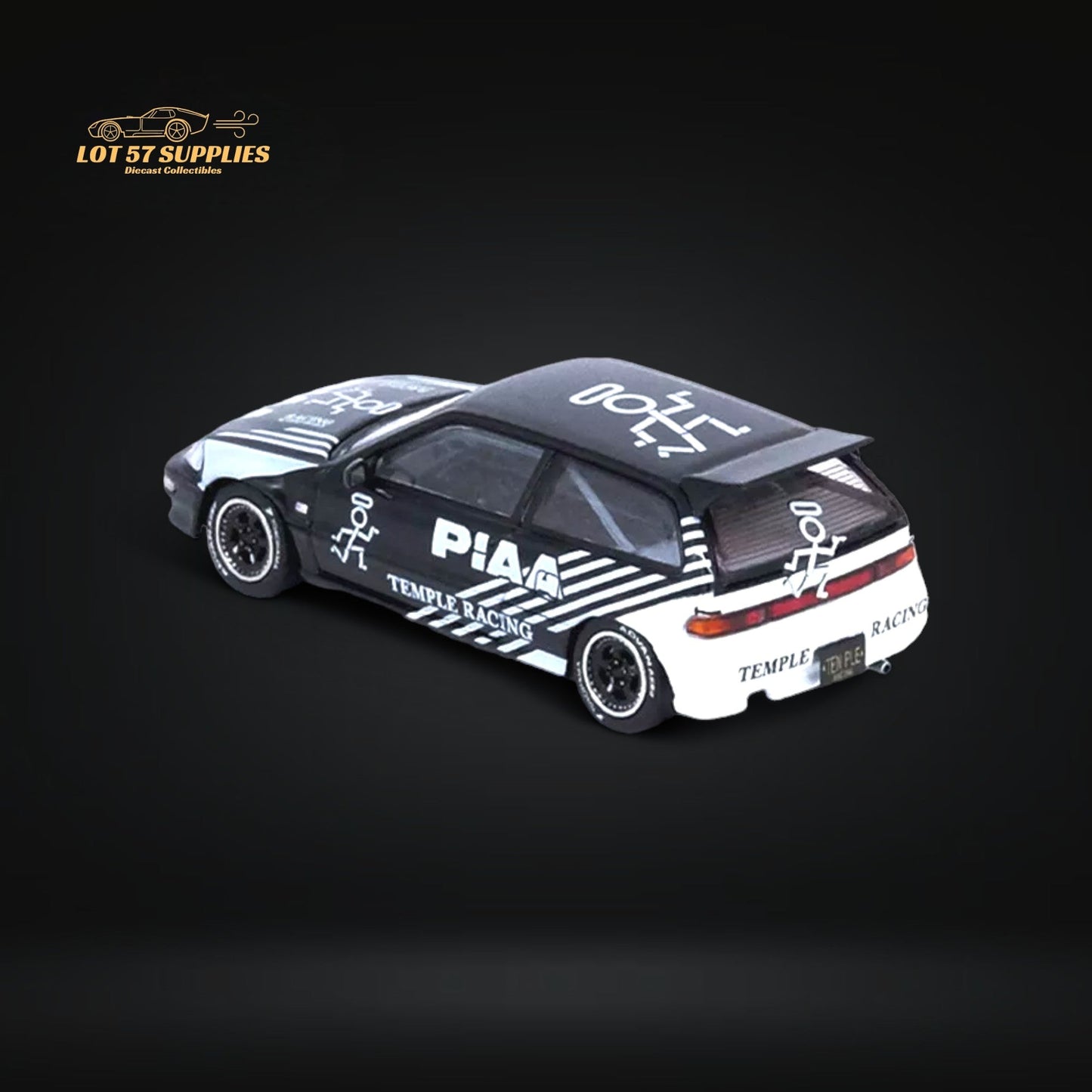 Inno64 Honda Civic EF9 Temple Racing 1:64 - Evergreen Kings