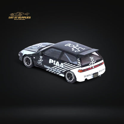 Inno64 Honda Civic EF9 Temple Racing 1:64 - Evergreen Kings