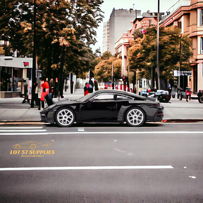 Mini GT Porsche 911 GT3 Touring Black 1:64 - Evergreen Kings