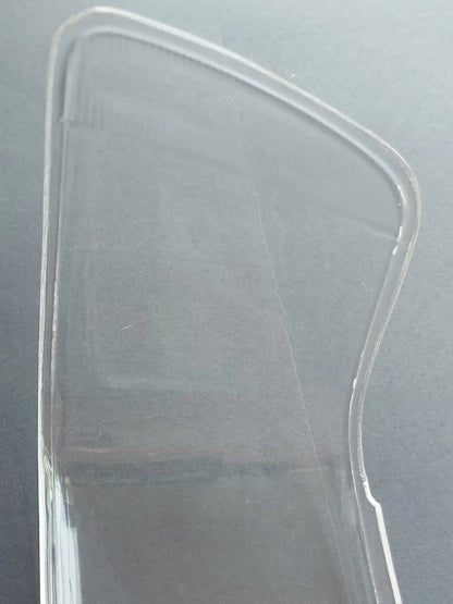 Clear tail light lenses for 1988-1991 Honda Civic EF9 JDM model by NTXGlow, showcasing transparent lens design.