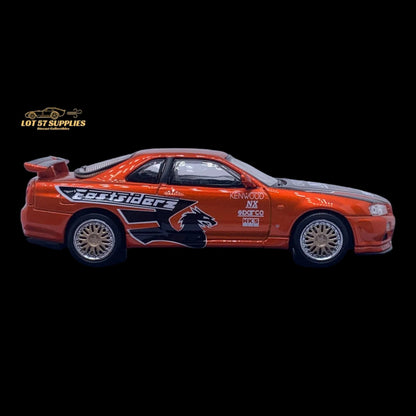 Street Weapon Nissan R34 GT-R NFS Underground 1:64 - Evergreen Kings