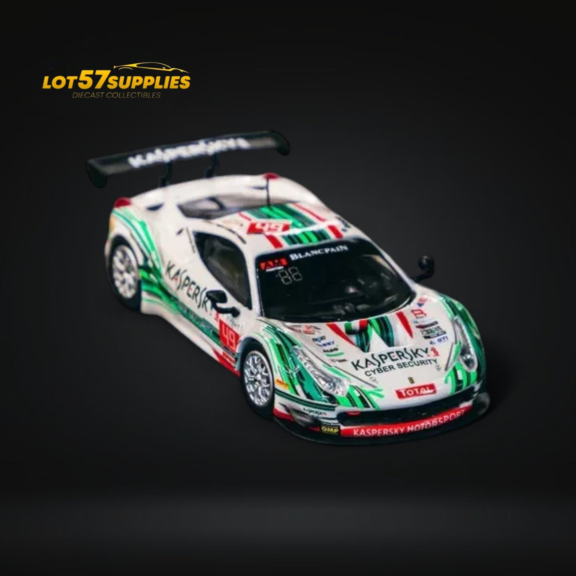 Tarmac Works Ferrari 458 Italia GT3 1:64 - Evergreen Kings
