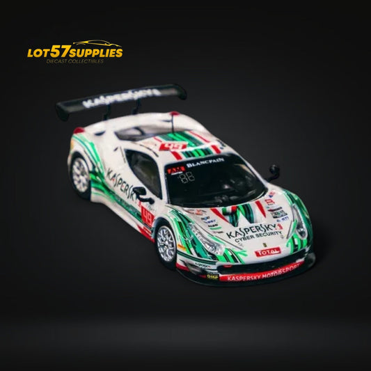 Tarmac Works Ferrari 458 Italia GT3 1:64 - Evergreen Kings