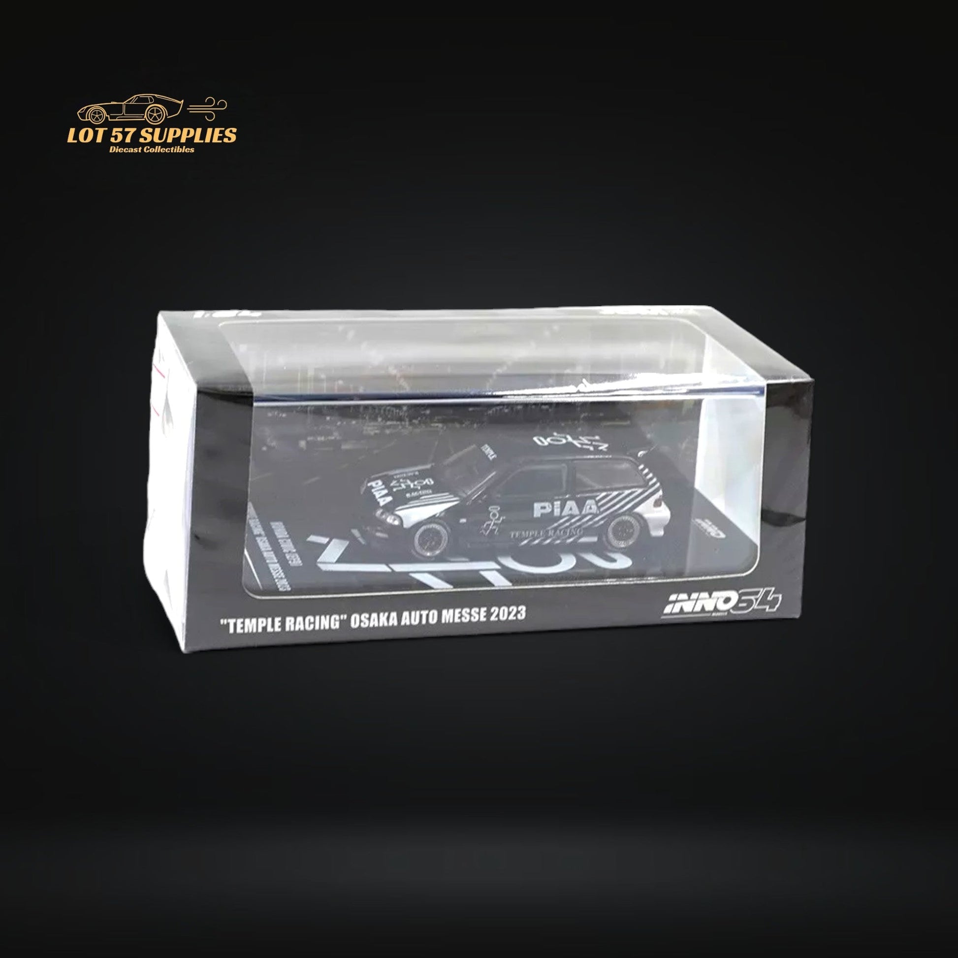 Inno64 Honda Civic EF9 Temple Racing 1:64 - Evergreen Kings
