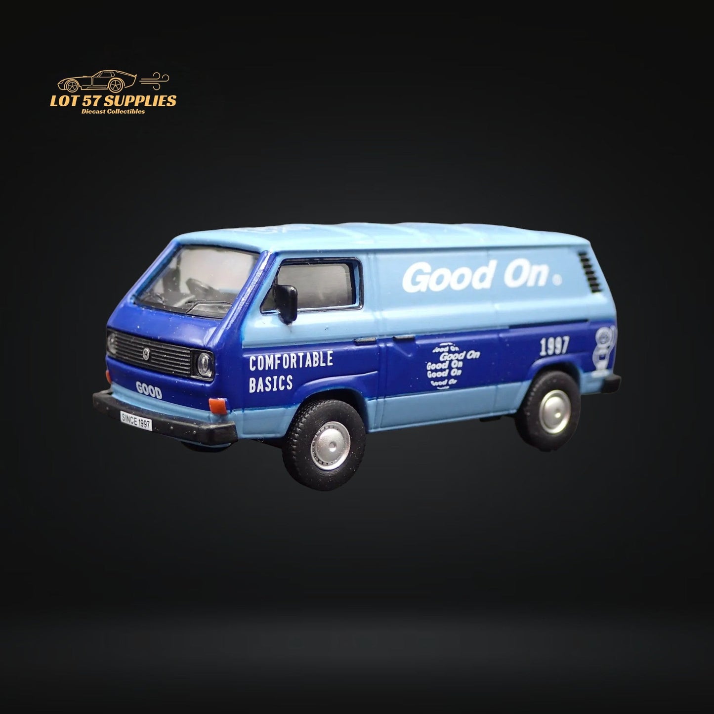 Tarmac Works Volkswagen T3 Panel Van 1:64 - Evergreen Kings