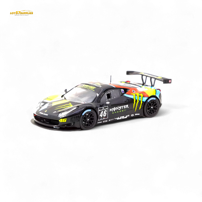 Tarmac Works Hobby64 Ferrari 458 Italia GT3 Blancpain Endurance 2012 V. Rossi 1:64 T64-073-12BGT46M - Evergreen Kings