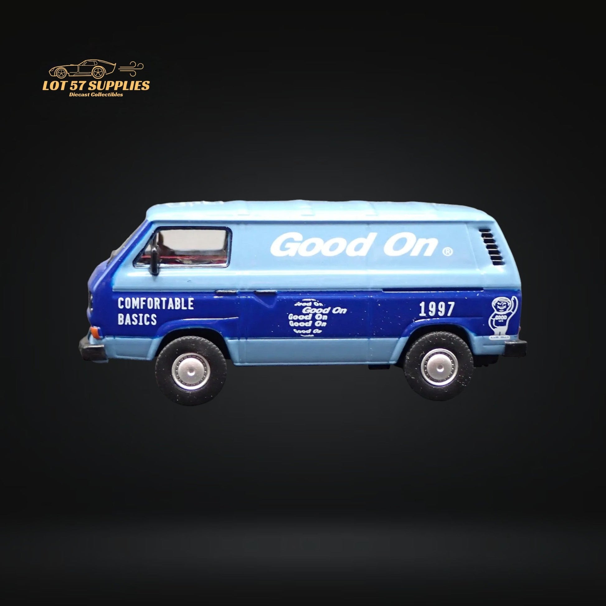 Tarmac Works Volkswagen T3 Panel Van 1:64 - Evergreen Kings