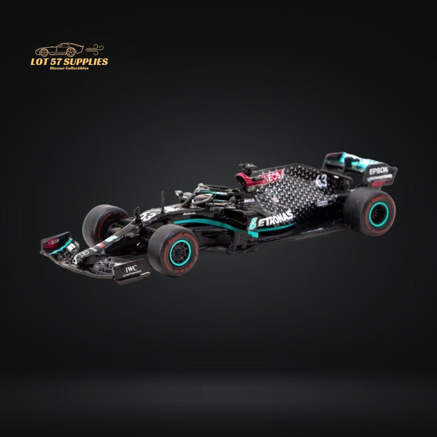 Tarmac Works Mercedes-AMG F1 W11 EQ Performance Russell 1:64 - Evergreen Kings