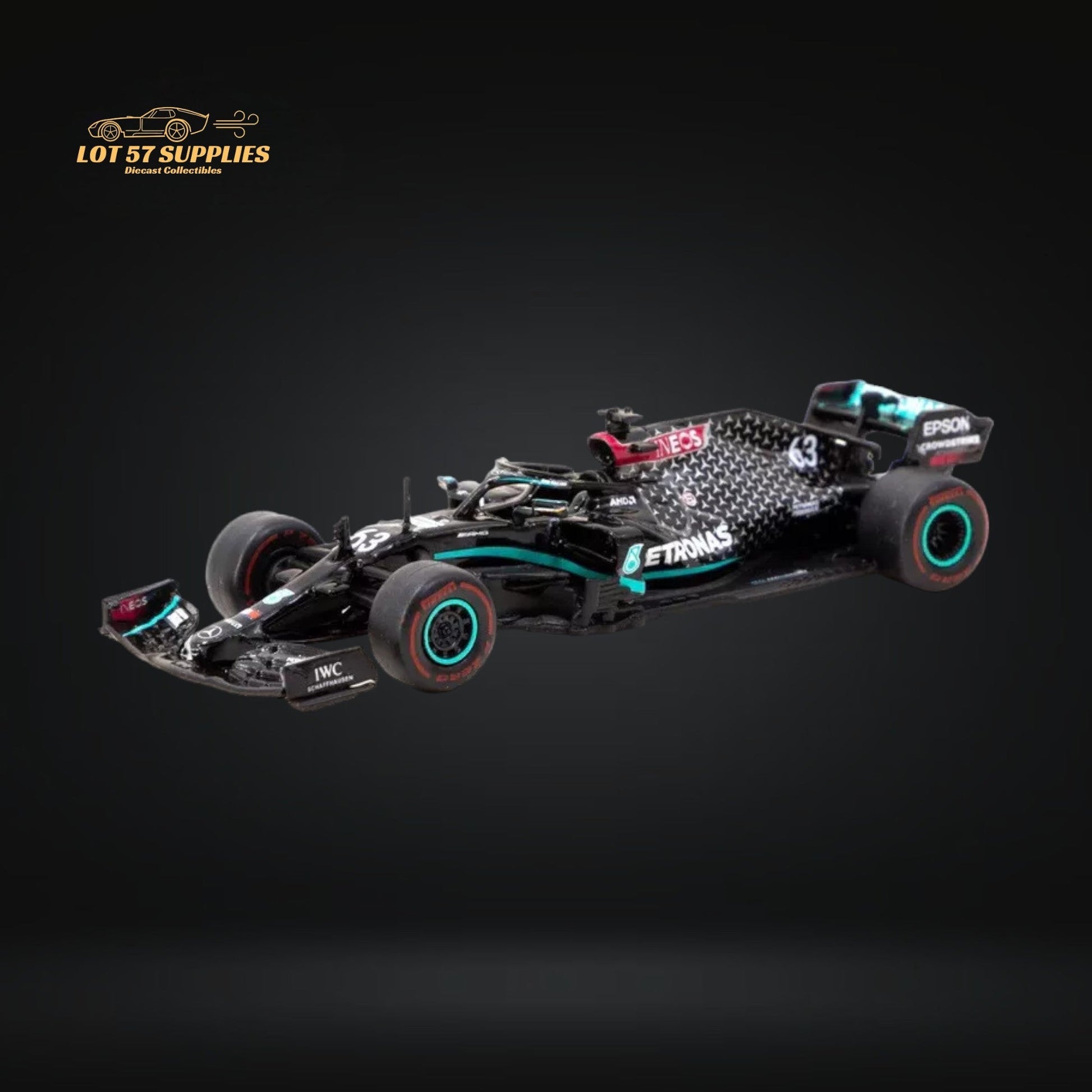 Tarmac Works Mercedes-AMG F1 W11 EQ Performance Russell 1:64 - Evergreen Kings