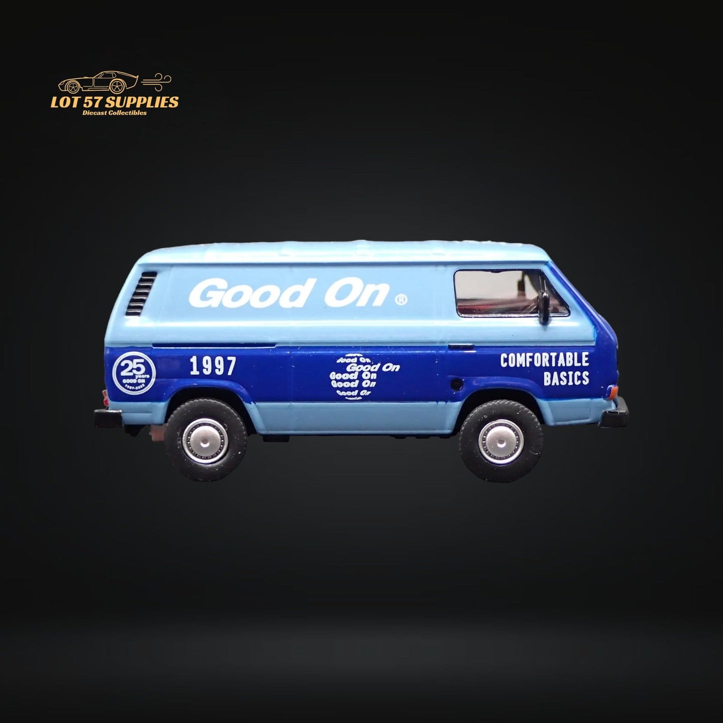 Tarmac Works Volkswagen T3 Panel Van 1:64 - Evergreen Kings