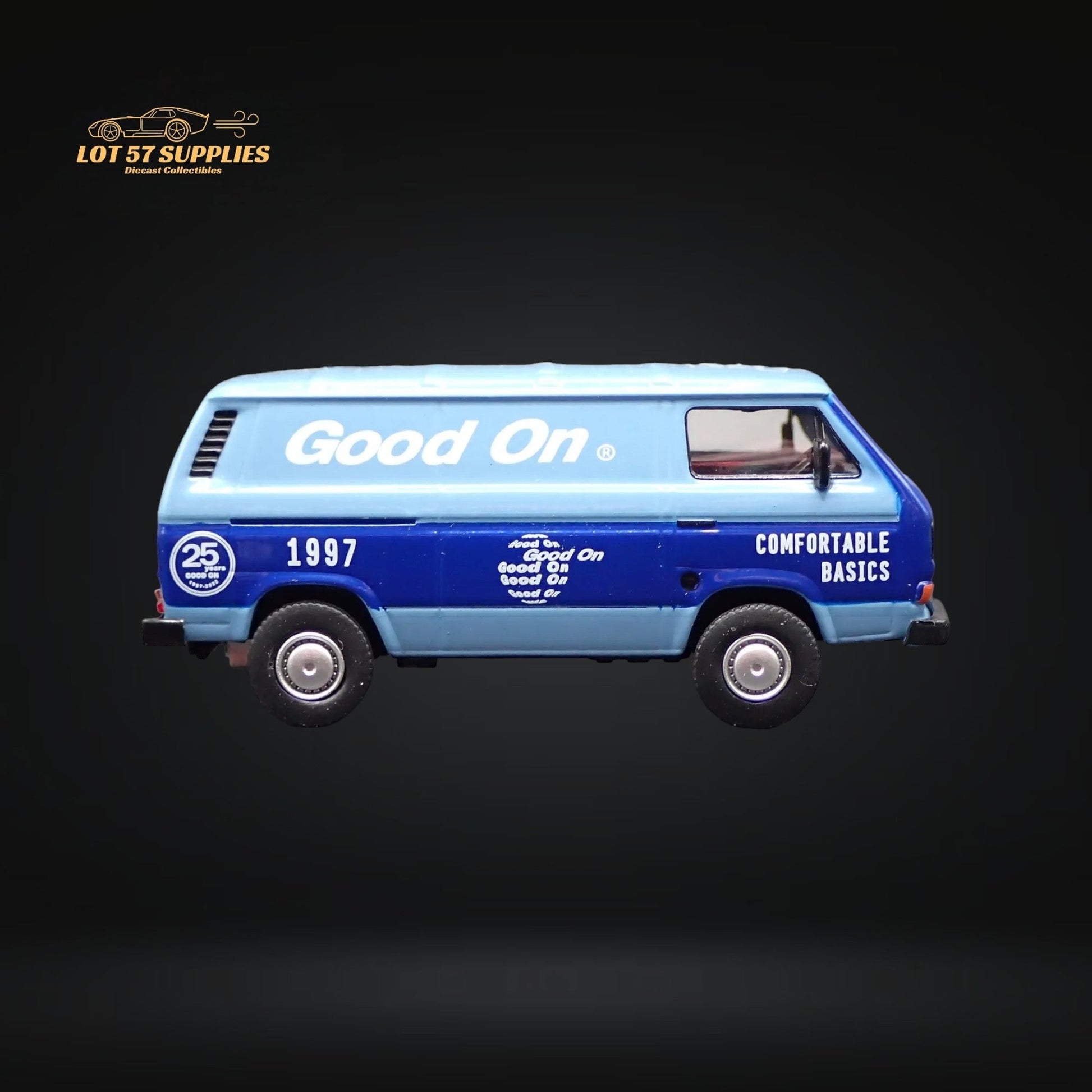 Tarmac Works Volkswagen T3 Panel Van 1:64 - Evergreen Kings