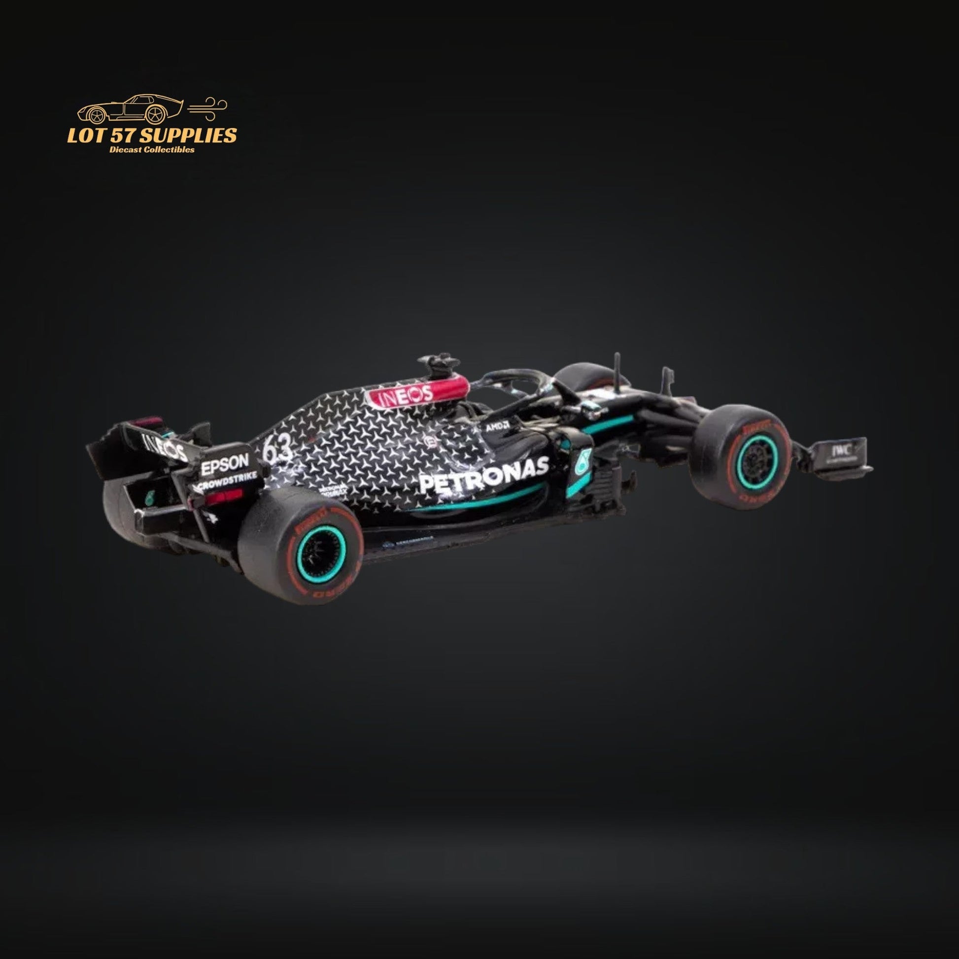 Tarmac Works Mercedes-AMG F1 W11 EQ Performance Russell 1:64 - Evergreen Kings