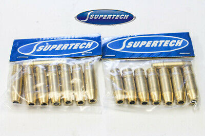 Supertech manganese bronze exhaust valve guide for EJ20/EJ25 engines with 6mm stem, designed for performance valve springs and retainers