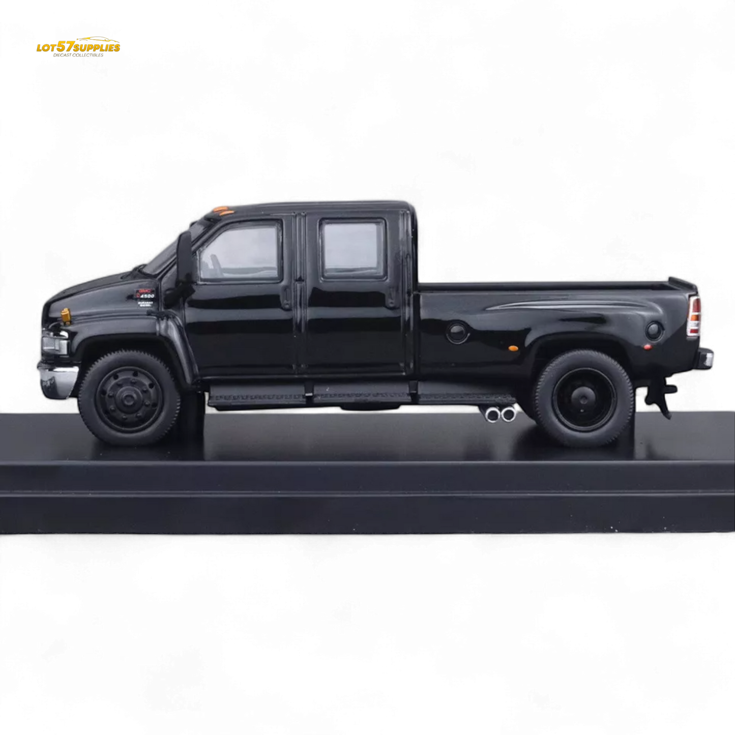 GOC GMC TOPKICK Pickup Black 1:64 - Evergreen Kings