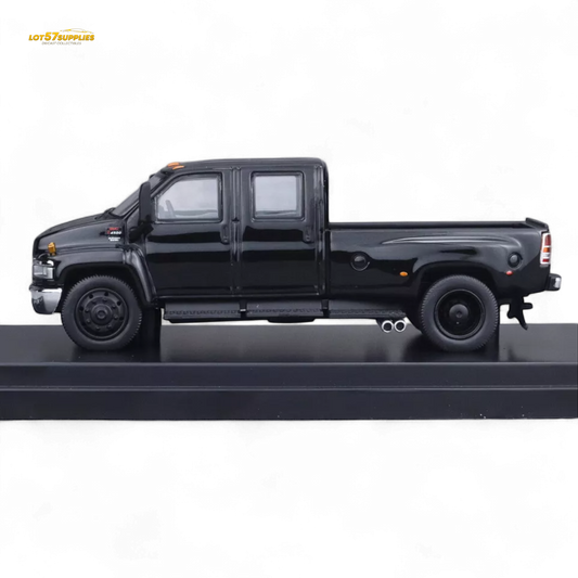 GOC GMC TOPKICK Pickup Black 1:64 - Evergreen Kings