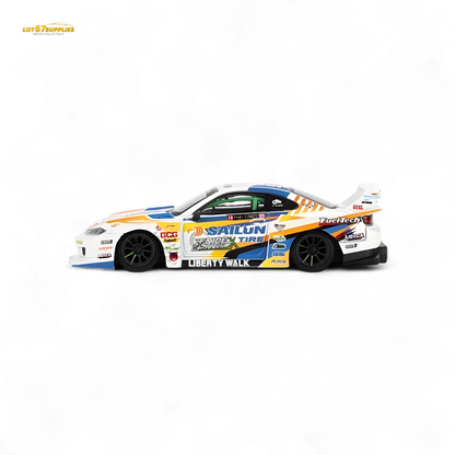 Mini-GT Nissan LB-Super Silhouette S15 Silvia 2023 Formula Drift Japan #895 1:64 - Evergreen Kings