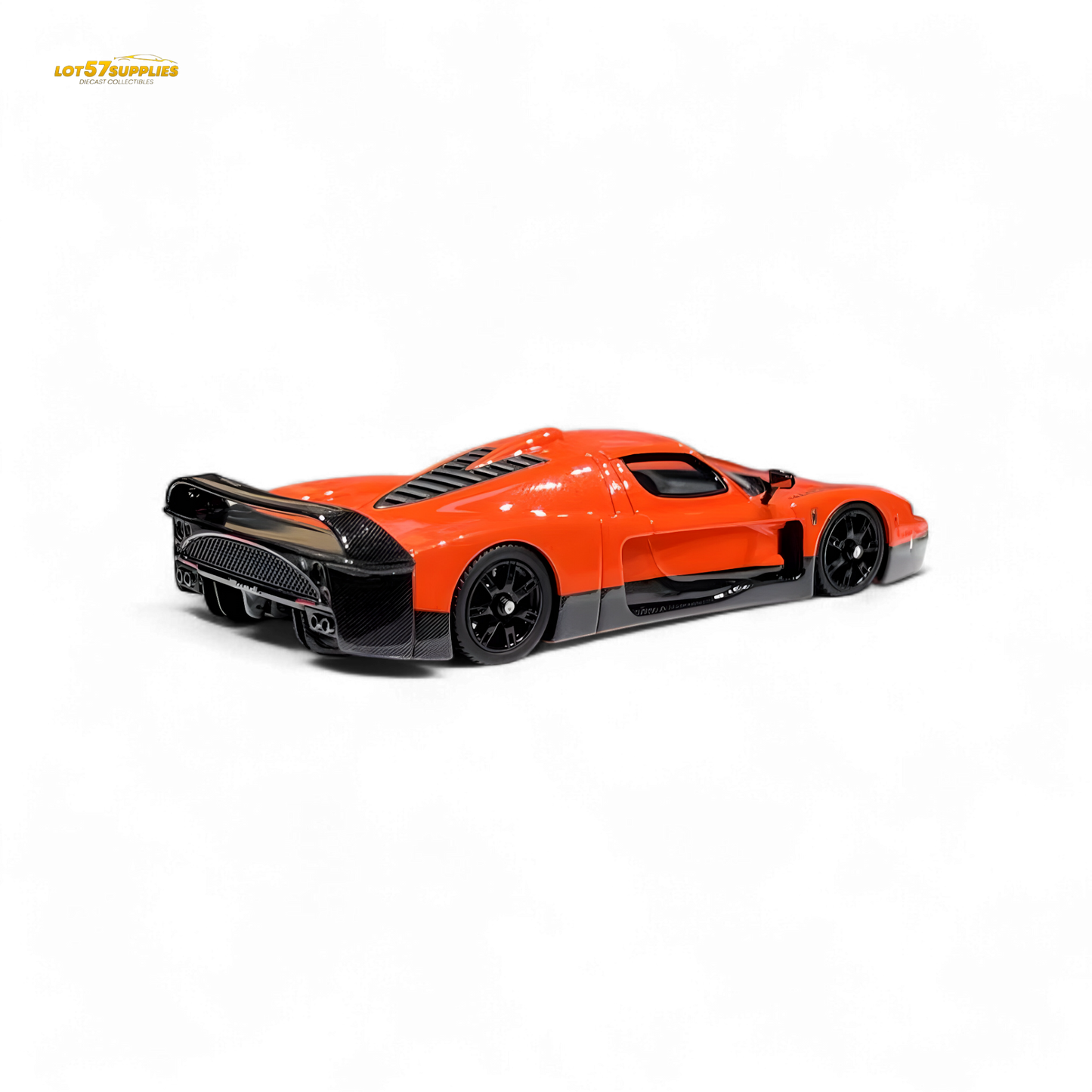 YM Model Maserati MC12 Stradale Corsa 2-Tone Orange 1:64 - Evergreen Kings