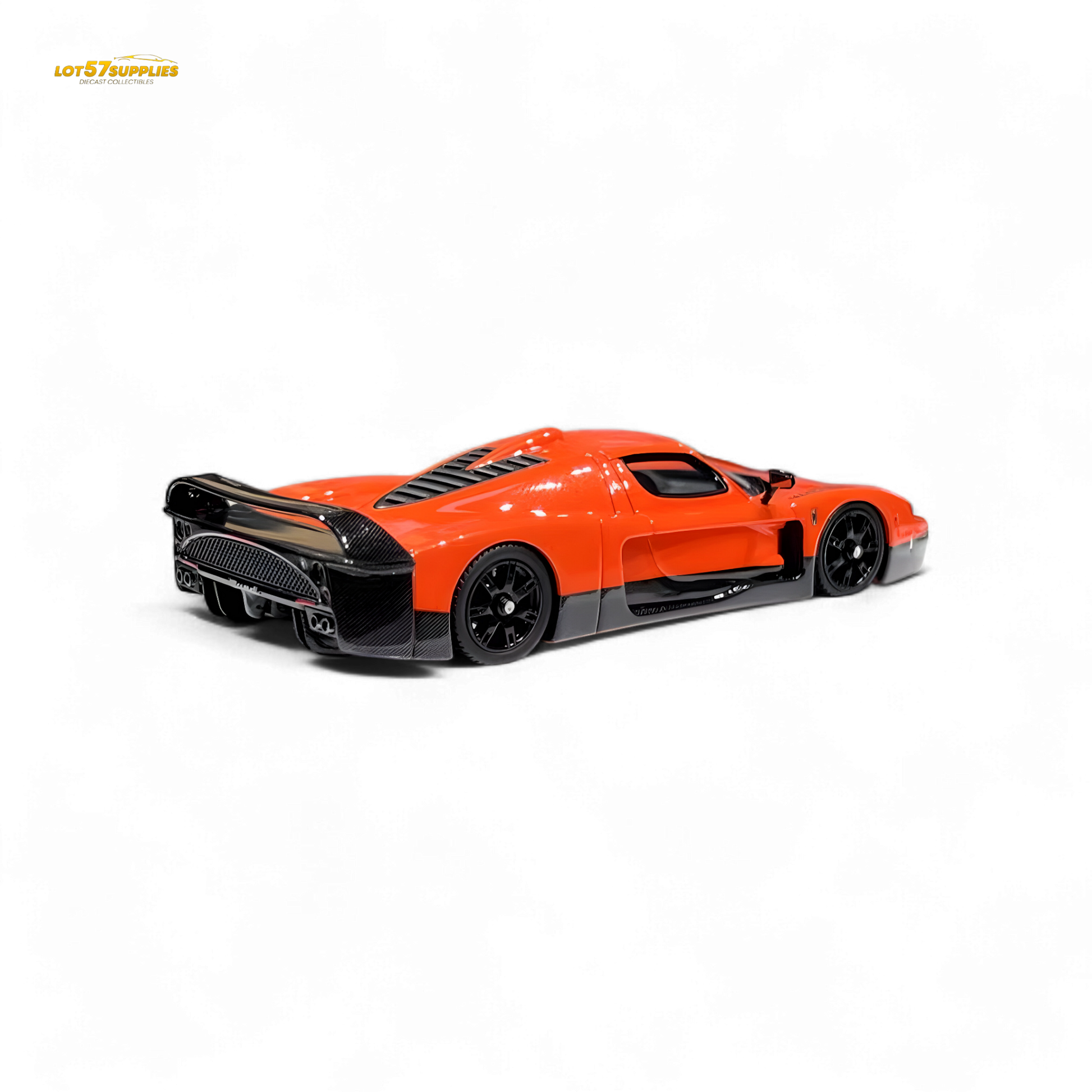 YM Model Maserati MC12 Stradale Corsa 2-Tone Orange 1:64 - Evergreen Kings