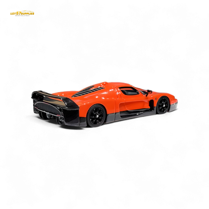 YM Model Maserati MC12 Stradale Corsa 2-Tone Orange 1:64 - Evergreen Kings