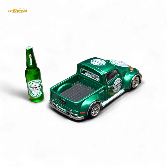 Liberty 64 VW Beetle Pickup Heineken Livery 1:64 - Evergreen Kings