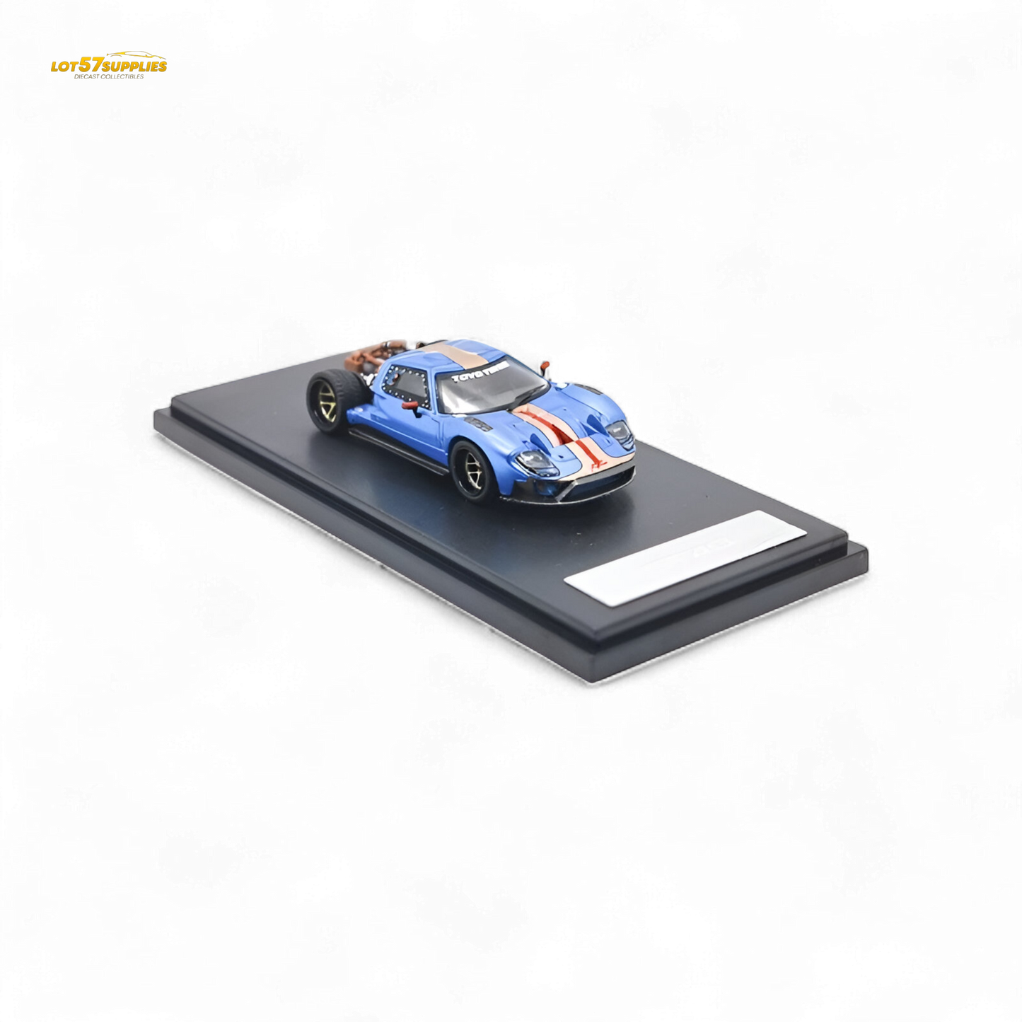 Rhino Model Ford GT40 Blue 1:64 - Evergreen Kings