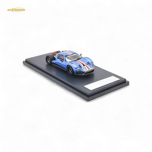 Rhino Model Ford GT40 Blue 1:64 - Evergreen Kings