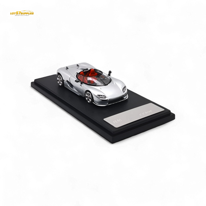 Rhino Model CC850 Silver 1:64 - Evergreen Kings