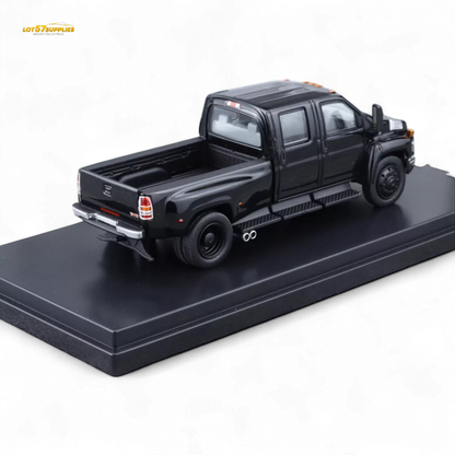 GOC GMC TOPKICK Pickup Black 1:64 - Evergreen Kings
