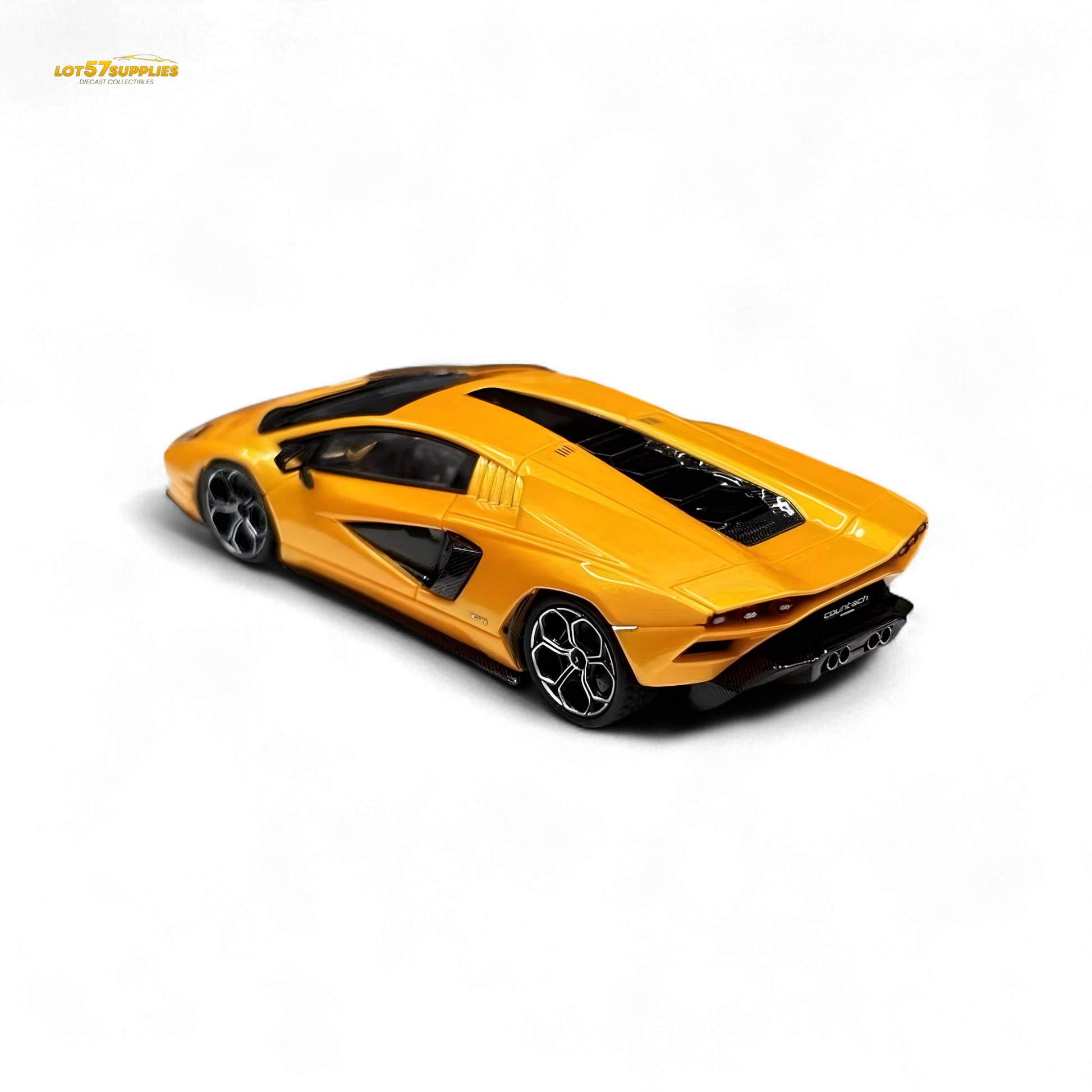 Fuelme Model Lamborghini Countach LPI 800-4 Arancio Aten 1:64 - Evergreen Kings