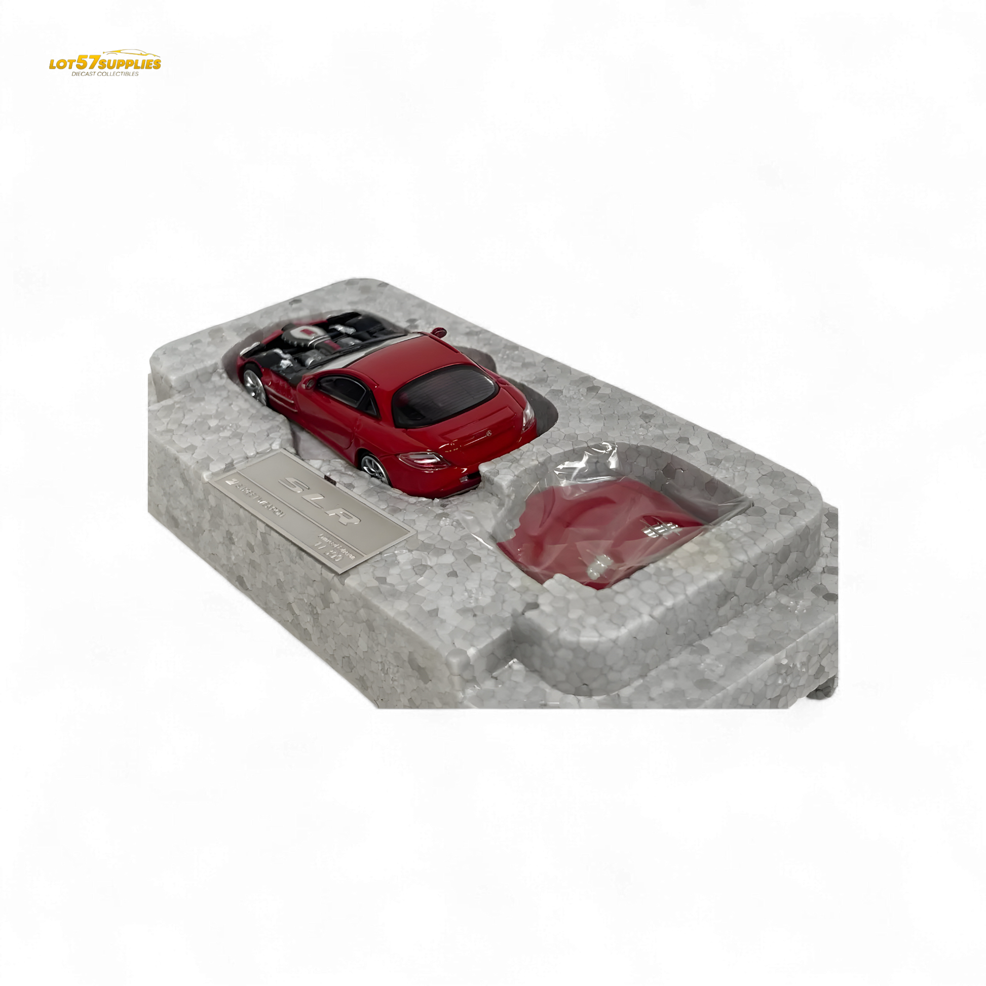 Street Weapon Mercedes-Benz McLaren SLR Red 1:64 - Evergreen Kings