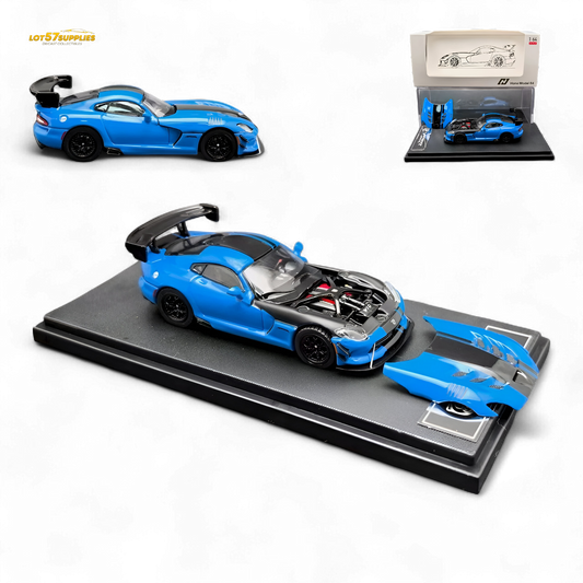 Hone Model Dodge Viper ACR Competition Blue 1:64 - Evergreen Kings