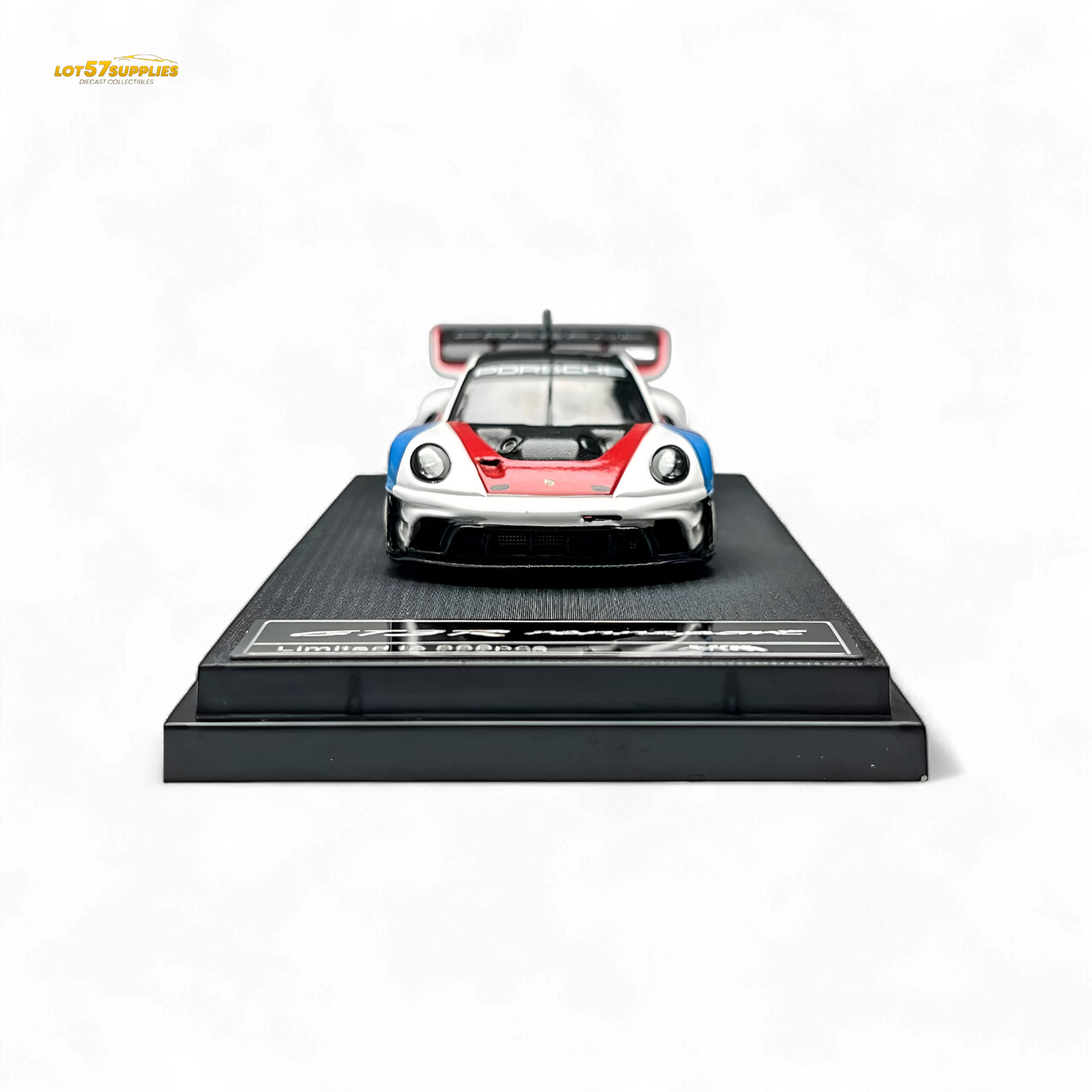 HKM Model Porsche 911 GT3 Rennsport White 1:64 - Evergreen Kings