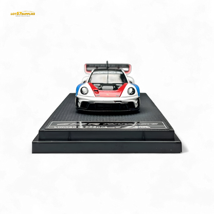 HKM Model Porsche 911 GT3 Rennsport White 1:64 - Evergreen Kings