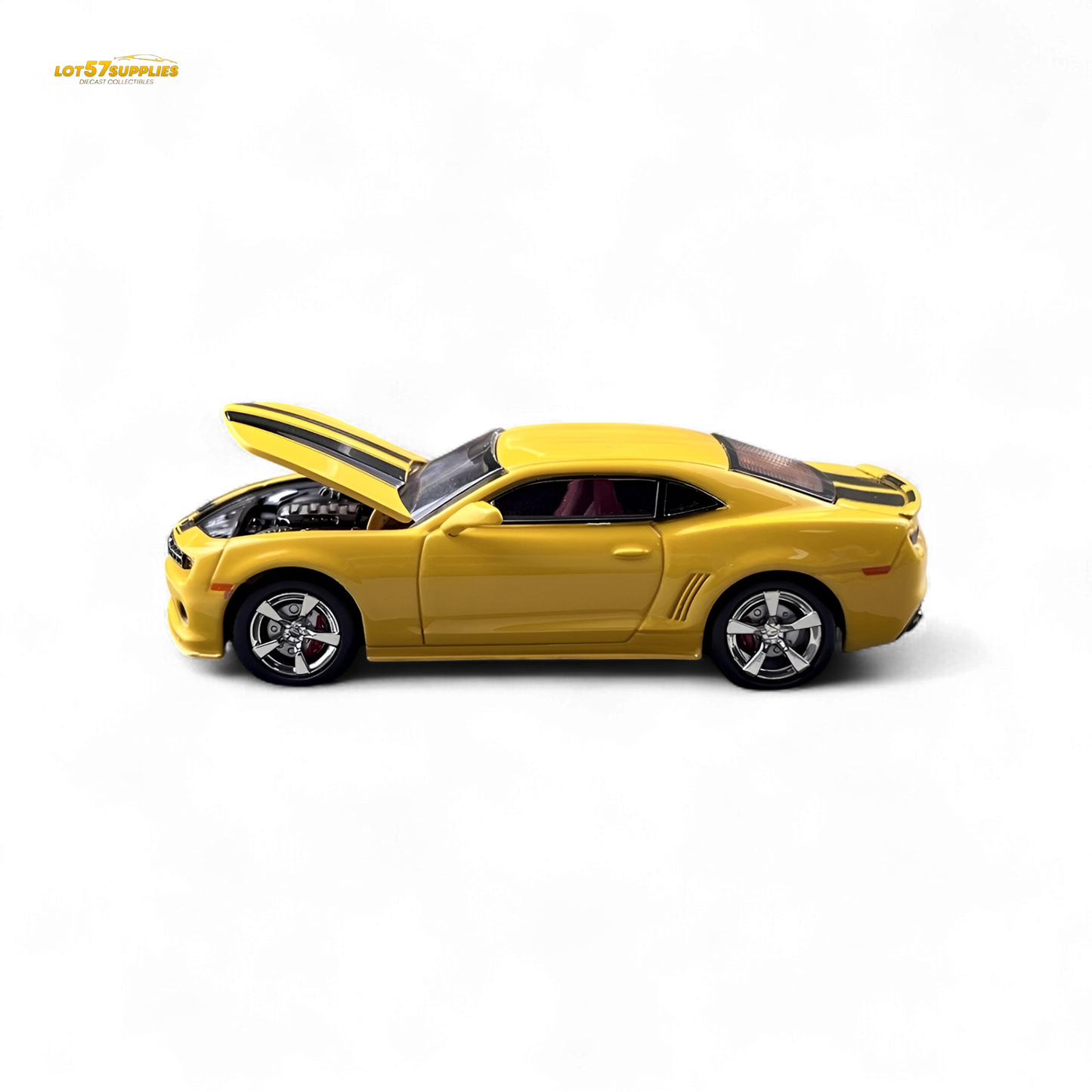 FineWorks64 Chevrolet Camaro Bumblebee Yellow 1:64 - Evergreen Kings