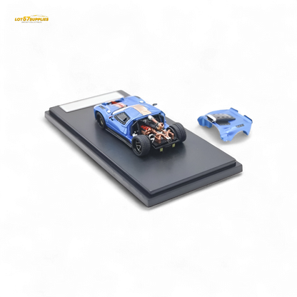 Rhino Model Ford GT40 Blue 1:64 - Evergreen Kings