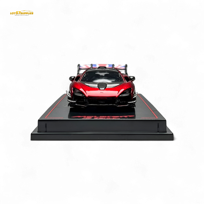 CM Model McLaren Senna GTR Metallic Red 1:64 - Evergreen Kings