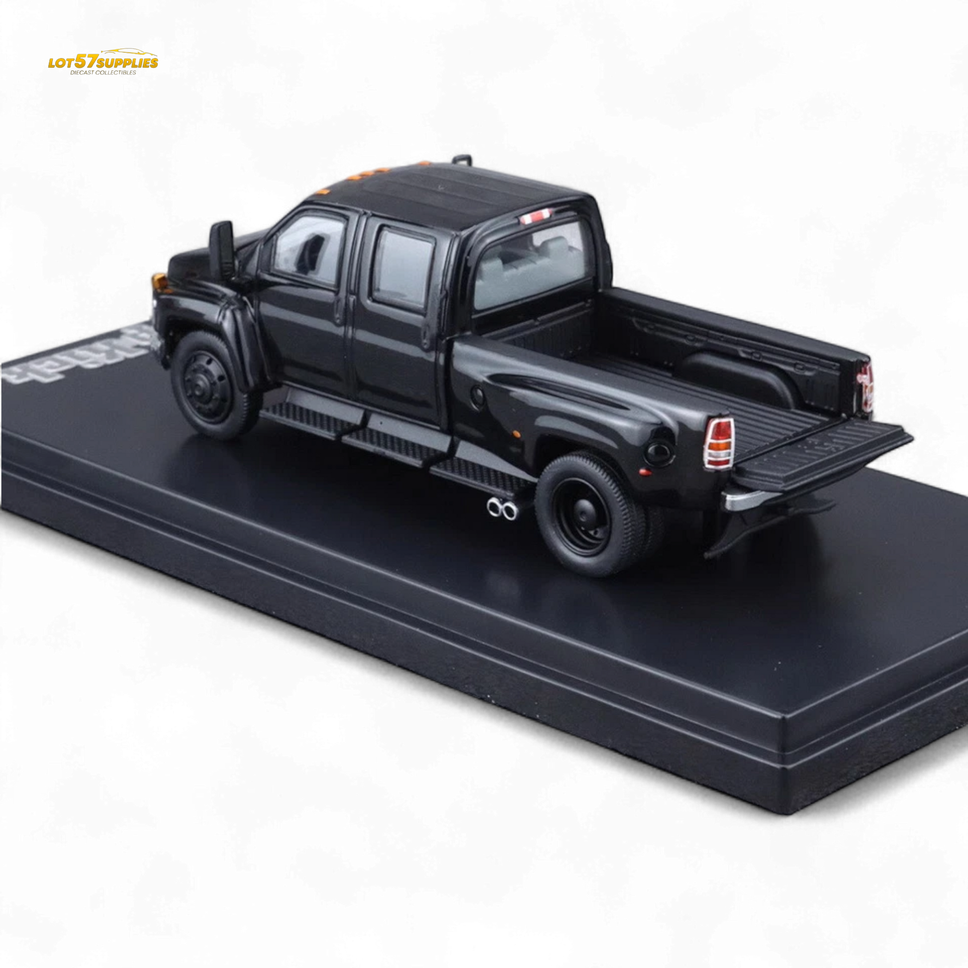 GOC GMC TOPKICK Pickup Black 1:64 - Evergreen Kings