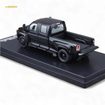 GOC GMC TOPKICK Pickup Black 1:64 - Evergreen Kings