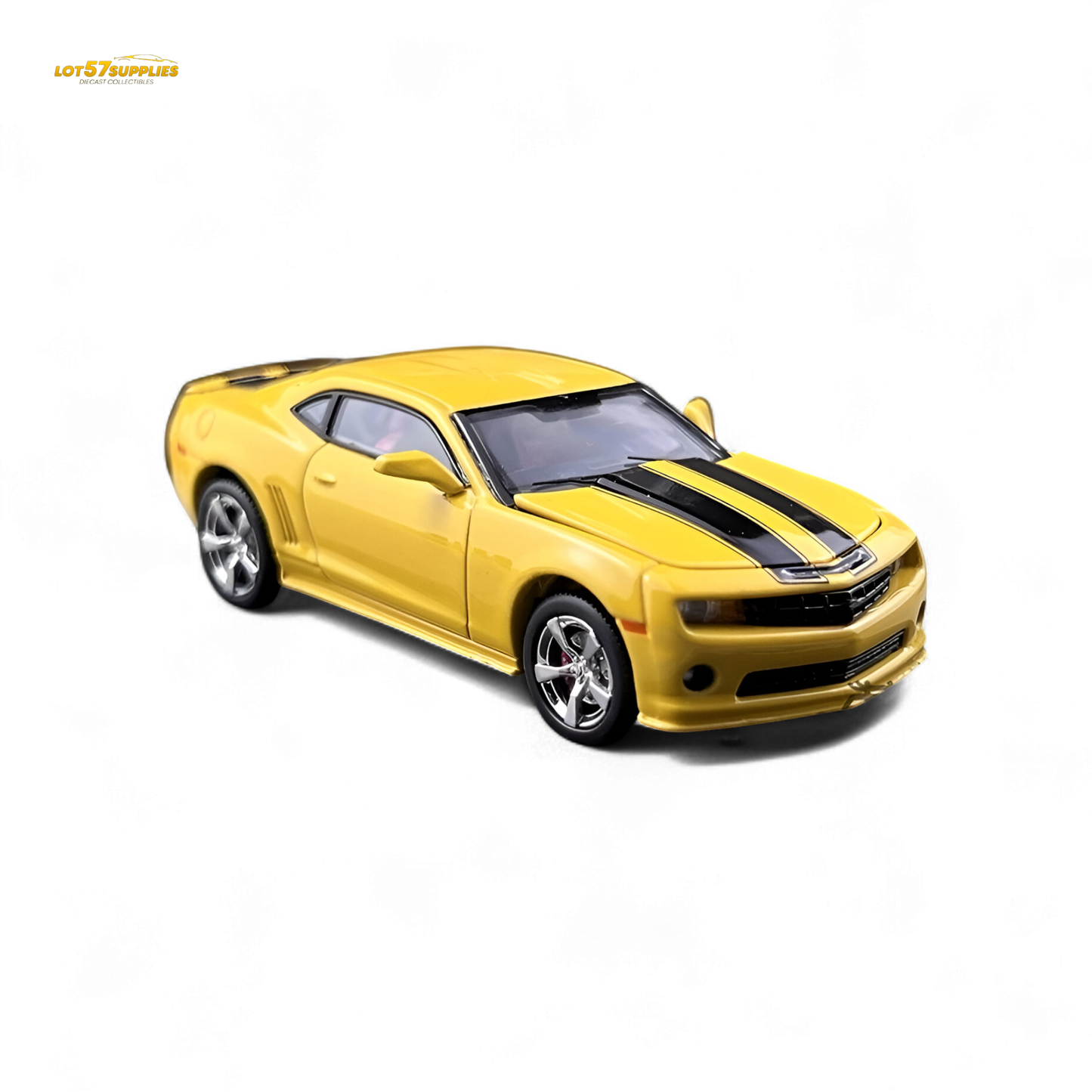 FineWorks64 Chevrolet Camaro Bumblebee Yellow 1:64 - Evergreen Kings