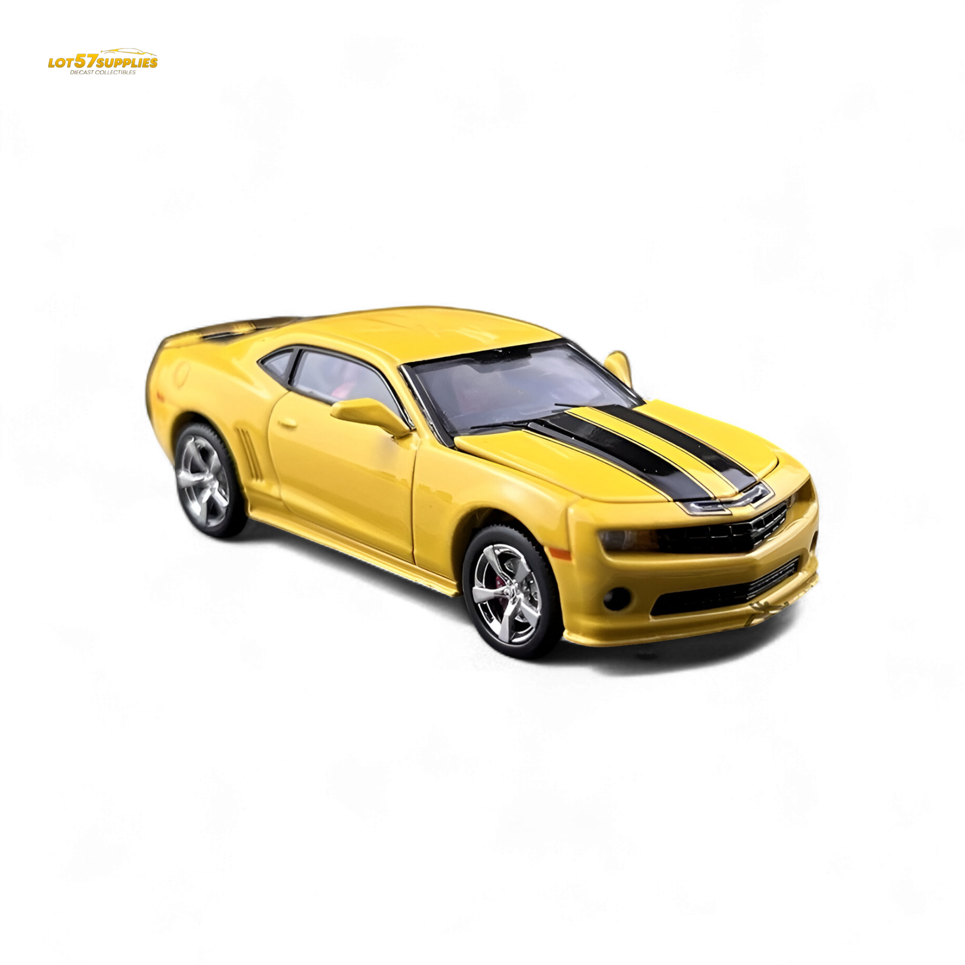 FineWorks64 Chevrolet Camaro Bumblebee Yellow 1:64 - Evergreen Kings