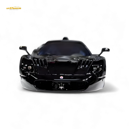 YM Model Maserati MC12 Stradale Corsa Black 1:64 - Evergreen Kings
