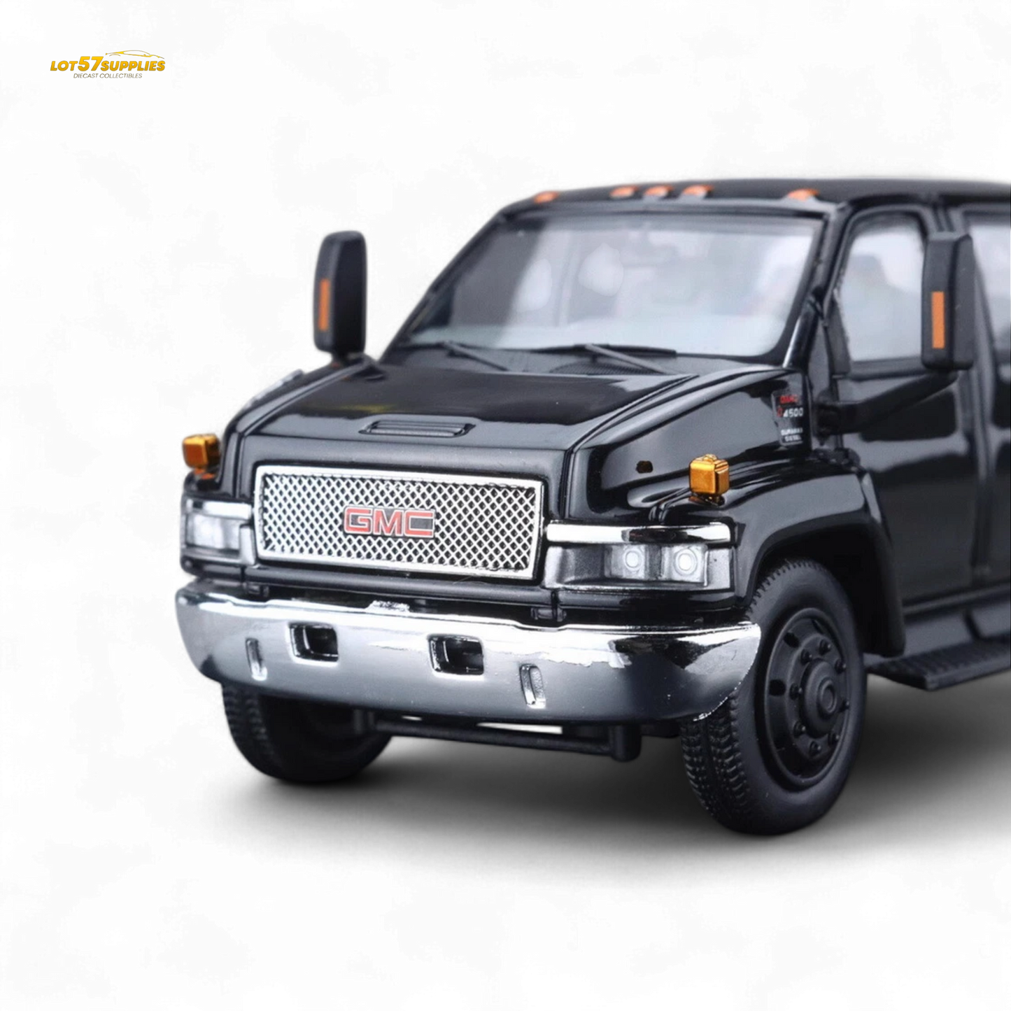 GOC GMC TOPKICK Pickup Black 1:64 - Evergreen Kings