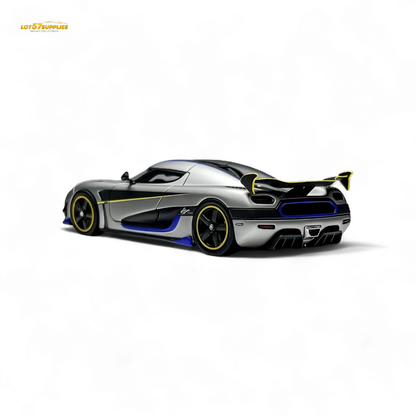 Guo Ji Agera RS Matte Silver Gray 1:64 - Evergreen Kings