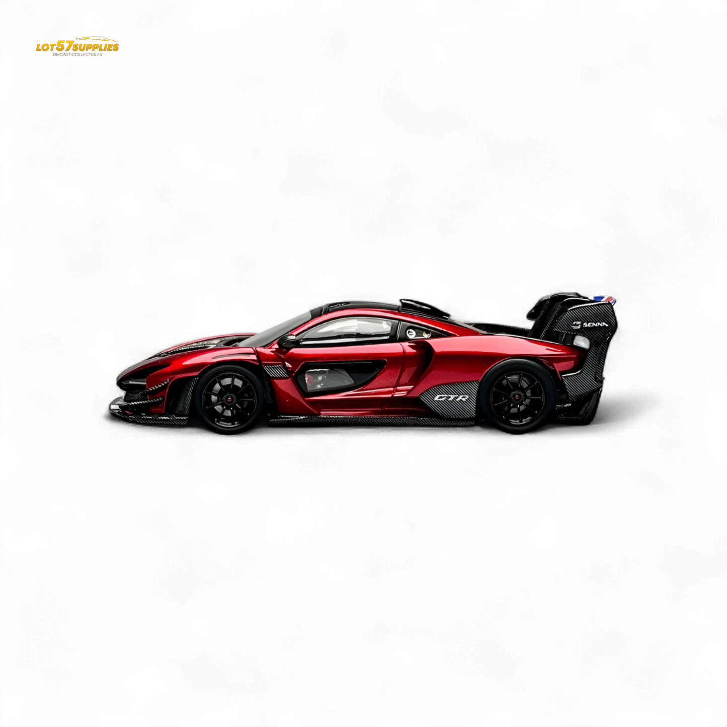 CM Model McLaren Senna GTR Metallic Red 1:64 - Evergreen Kings
