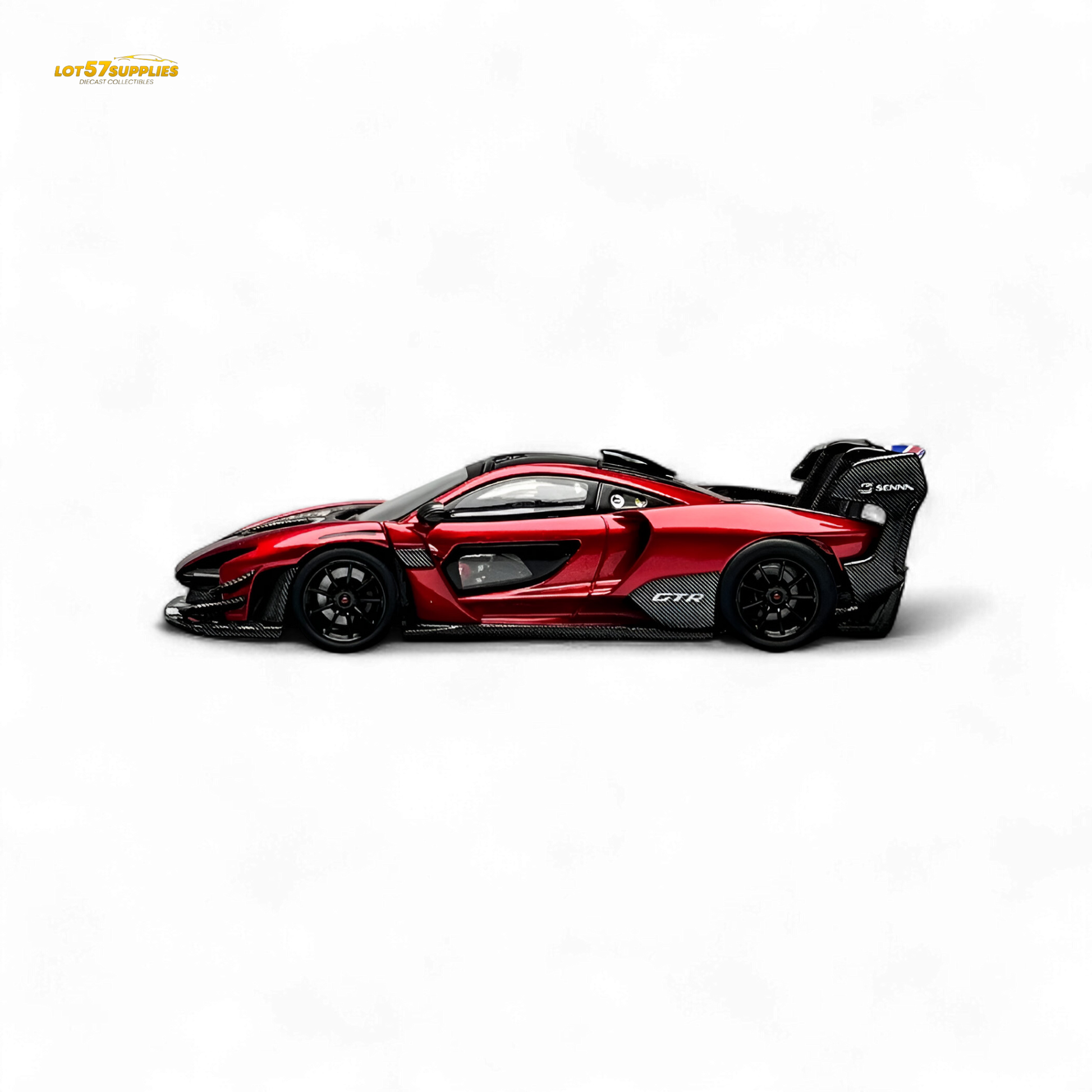 CM Model McLaren Senna GTR Metallic Red 1:64 - Evergreen Kings