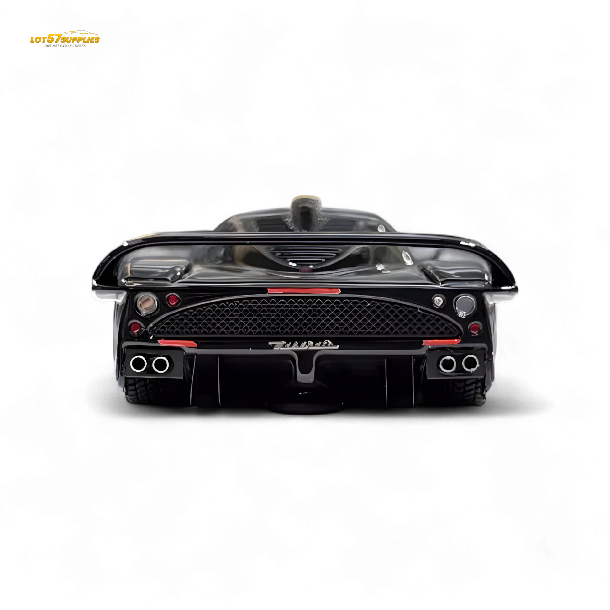 YM Model Maserati MC12 Stradale Corsa Black 1:64 - Evergreen Kings
