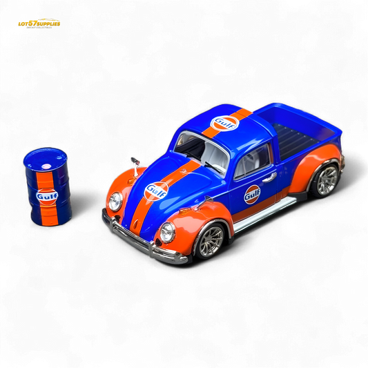 Liberty 64 VW Beetle Pickup G U L F Livery 1:64 - Evergreen Kings