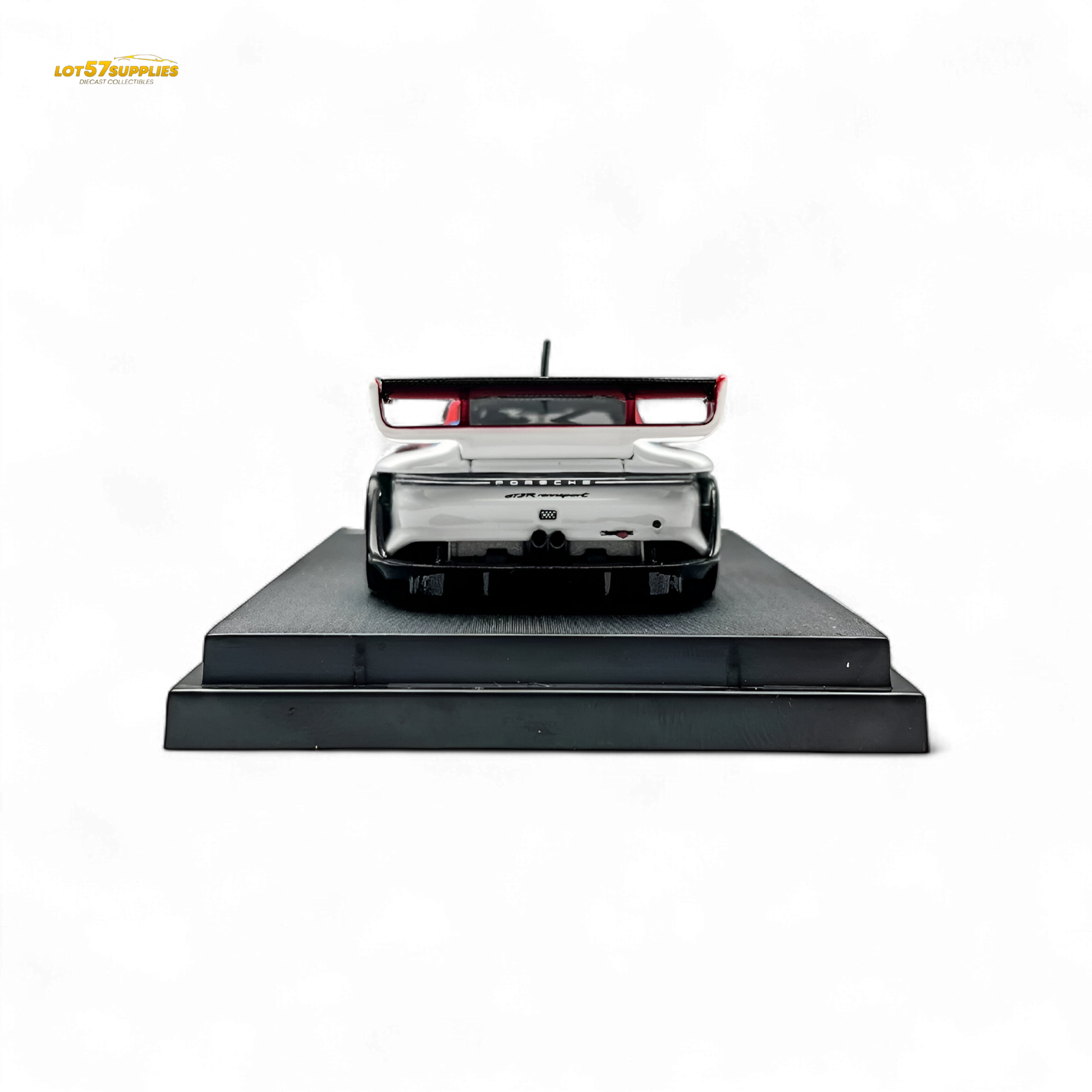 HKM Model Porsche 911 GT3 Rennsport White 1:64 - Evergreen Kings